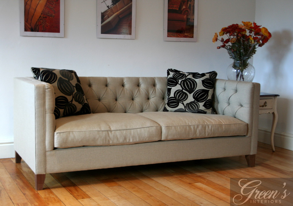 Sofa Battersea, 100% Leinen